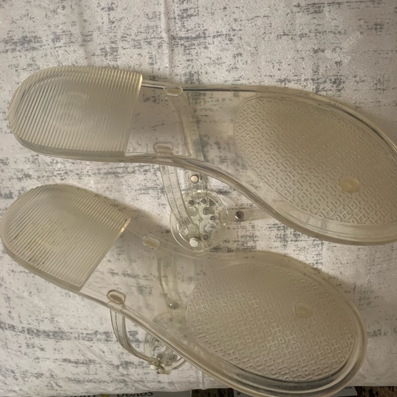 Tory Burch clear mini miller jellies - Picture 2 of 3